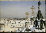 Svetoslavsky, Sergei Ivanovich - View from the Window of the Moscow School of Painting, Sculpture and Architecture