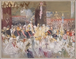Makovsky, Konstantin Yegorovich - The Coronation of Emperor Nicholas II in the Assumption Cathedral