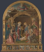 Orioli, Pietro di Francesco - The Nativity with Saints