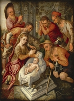 Pietersz, Pieter, the Elder - The Adoration of the Shepherds