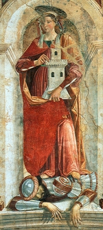 Ghirlandaio, Domenico - Saint Barbara