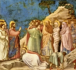 Giotto di Bondone - The Resurrection of Lazarus (From the cycles of The Life of the Blessed Virgin Mary and The Life of Christ)