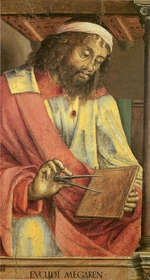 Justus van Gent (Joos van Wassenhove) - Euclid of Alexandria