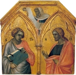 Lorenzetti, Pietro - Saint Thomas and Saint James the Less (Predella panel)