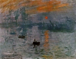 Monet, Claude - Impression, Sunrise (Impression, soleil levant)