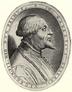 Campi, Antonio - Portrait of Gian Galeazzo Visconti, the first Duke of Milan. Illustration for Cremona fedelissima