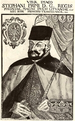 Mayer, Lucas - Portrait of Stephan Báthory (1533-1586), King of Poland and Grand Duke of Lithuania