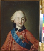 Antropov, Alexei Petrovich - Portrait of Grand Duke Pavel Petrovich (1754-1801) as child