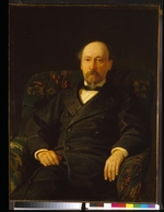 Ge, Nikolai Nikolayevich - Portrait of the poet Nikolay Alexeyevich Nekrasov (1821-1877)