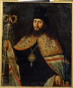 Kryzhov, Semyon Fyodorovich - Portrait of Joasaph (Zabolotsky), Archbishop of Tver (1744-1788)