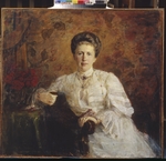 Leontovsky, Alexander Mikhaylovich - Portrait of Grand Duchess Elizaveta Mavrikievna of Russia (1865-1927)