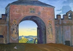 Roerich, Nicholas - And We are Opening the Gates (From Sancta series)