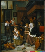 Steen, Jan Havicksz - The Feast of Saint Nicholas