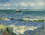 Gogh, Vincent, van - Seascape near of Saintes-Maries-de-la-Mer