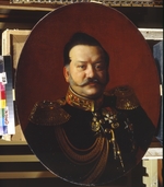 Zaryanko, Sergei Konstantinovich - Portrait of Yakov Ivanovich Rostovtsev (1803-1860)