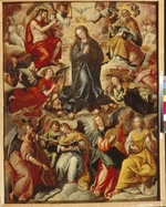 Vos, Maerten, de - The Coronation of the Virgin