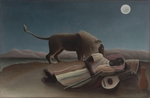 Rousseau, Henri Julien Félix - The Sleeping Gypsy