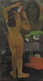 Gauguin, Paul Eugéne Henri - The Moon and the Earth (Hina tefatou)