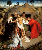Weyden, Rogier, van der - The Entombment of Christ