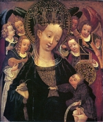 Soest, Conrad (Konrad), von - Madonna and Child with Six Angels