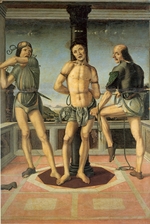 Pietro (di Ercolano) di Galeotto - The Flagellation of Christ