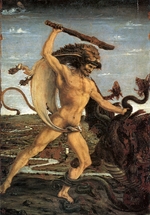 Pollaiuolo, Antonio - Hercules and Hydra