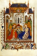 Master of Catherine of Cleves - The Annunciation (From the Hours of Catherine of Cleves;