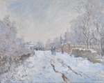 Monet, Claude - Snow Scene at Argenteuil