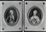 Ritt, Augustin Christian - Empress Catherine II and Alexander Lanskoy