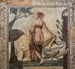 Antique Art - Leda and the Swan