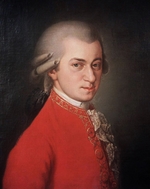 Krafft - Portrait of the composer Wolfgang Amadeus Mozart (1756-1791)