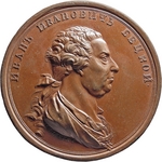 Jaeger, Johann Caspar - Medal Ivan Ivanovich Betskoi