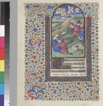 Bedford Master - The Annunciation to the Shepherds (Book of Hours)