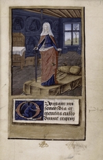 Colombe, Jean - Allegory of Justice (from John of Wales Breviloquium de virtutibus antiquorum principum et philosophorum)
