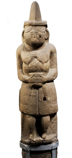 Anthropomorphic stelaes - Idol or Stone woman (kamennaya baba)