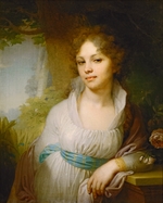 Borovikovsky, Vladimir Lukich - Portrait of Maria Lopukhina