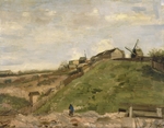 Gogh, Vincent, van - The hill of Montmartre with stone quarry