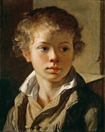 Tropinin, Vasili Andreyevich - Portrait of the Artist's Son