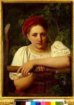 Venetsianov, Alexei Gavrilovich - A Peasant Girl of Tver Region
