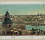 Benoist, Philippe - View of Zamoskvorechye from the Kremlin Wall (from a panoramic view of Moscow in 10 parts)