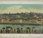 Benoist, Philippe - View of Zamoskvorechye from the Kremlin Wall (from a panoramic view of Moscow in 10 parts)