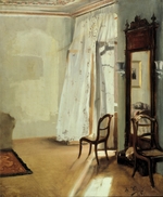 Menzel, Adolph Friedrich, von - The Balcony Room