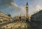 Canaletto - The Piazza San Marco in Venice