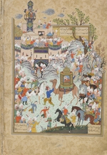 Iranian master - Folio from Haft Awrang (Seven Thrones) by Jami