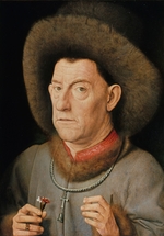 Eyck, Jan van - Man with pinks
