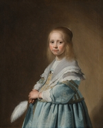 Verspronck, Johannes Cornelisz. - Portrait of a Girl in Blue