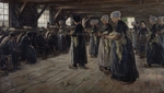 Liebermann, Max - The Flax Barn at Laren