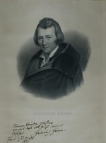 Giere, Julius - Portrait of the poet Heinrich Heine (1797-1856)