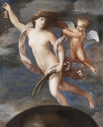 Sirani, Elisabetta - Fortuna and Cupid
