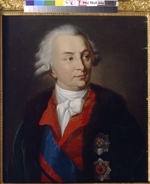 Alkin (Spartansky), P.A. - Portrait of the Count Ivan Ivanovich Shuvalov (1727-1797)